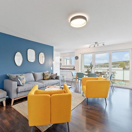Design-Apartment - Kueche - Dachterrasse - Zentral Лайнфелден-Ехтердинген Екстериор снимка