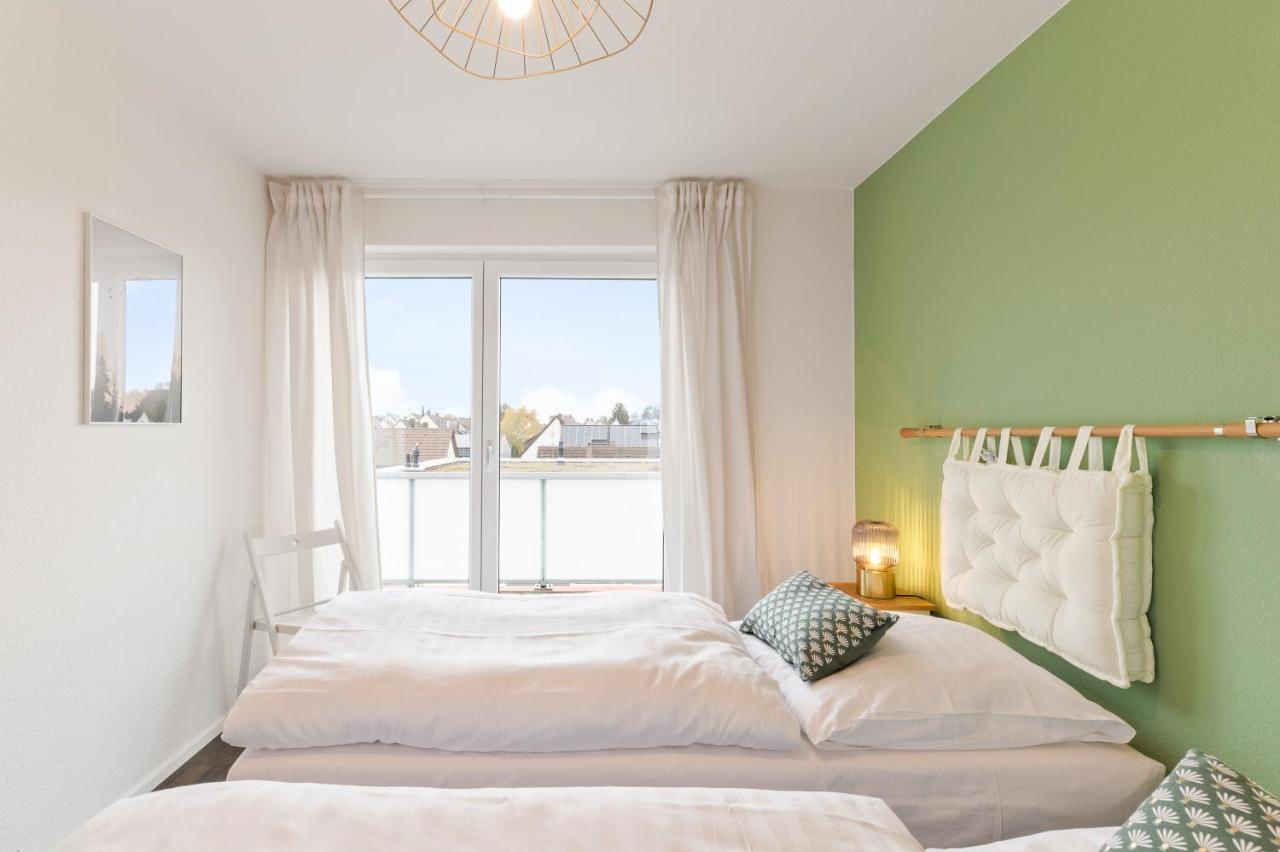 Design-Apartment - Kueche - Dachterrasse - Zentral Лайнфелден-Ехтердинген Екстериор снимка