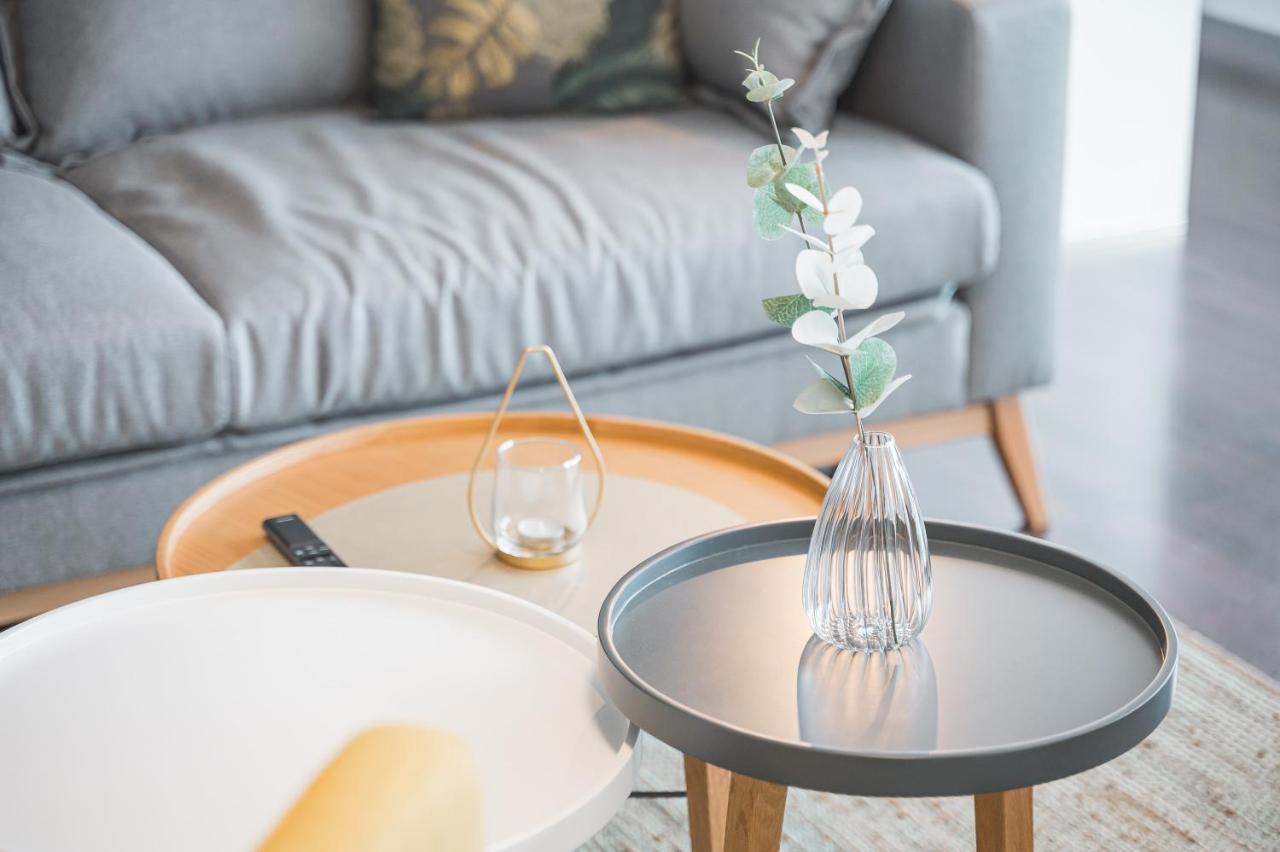 Design-Apartment - Kueche - Dachterrasse - Zentral Лайнфелден-Ехтердинген Екстериор снимка