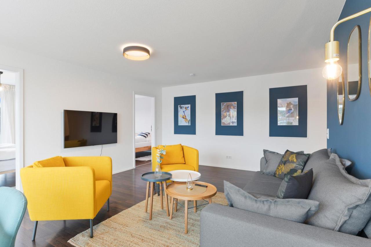 Design-Apartment - Kueche - Dachterrasse - Zentral Лайнфелден-Ехтердинген Екстериор снимка