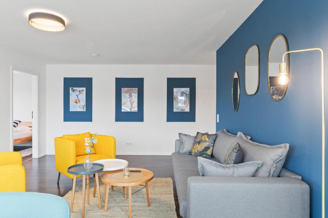 Design-Apartment - Kueche - Dachterrasse - Zentral Лайнфелден-Ехтердинген Екстериор снимка