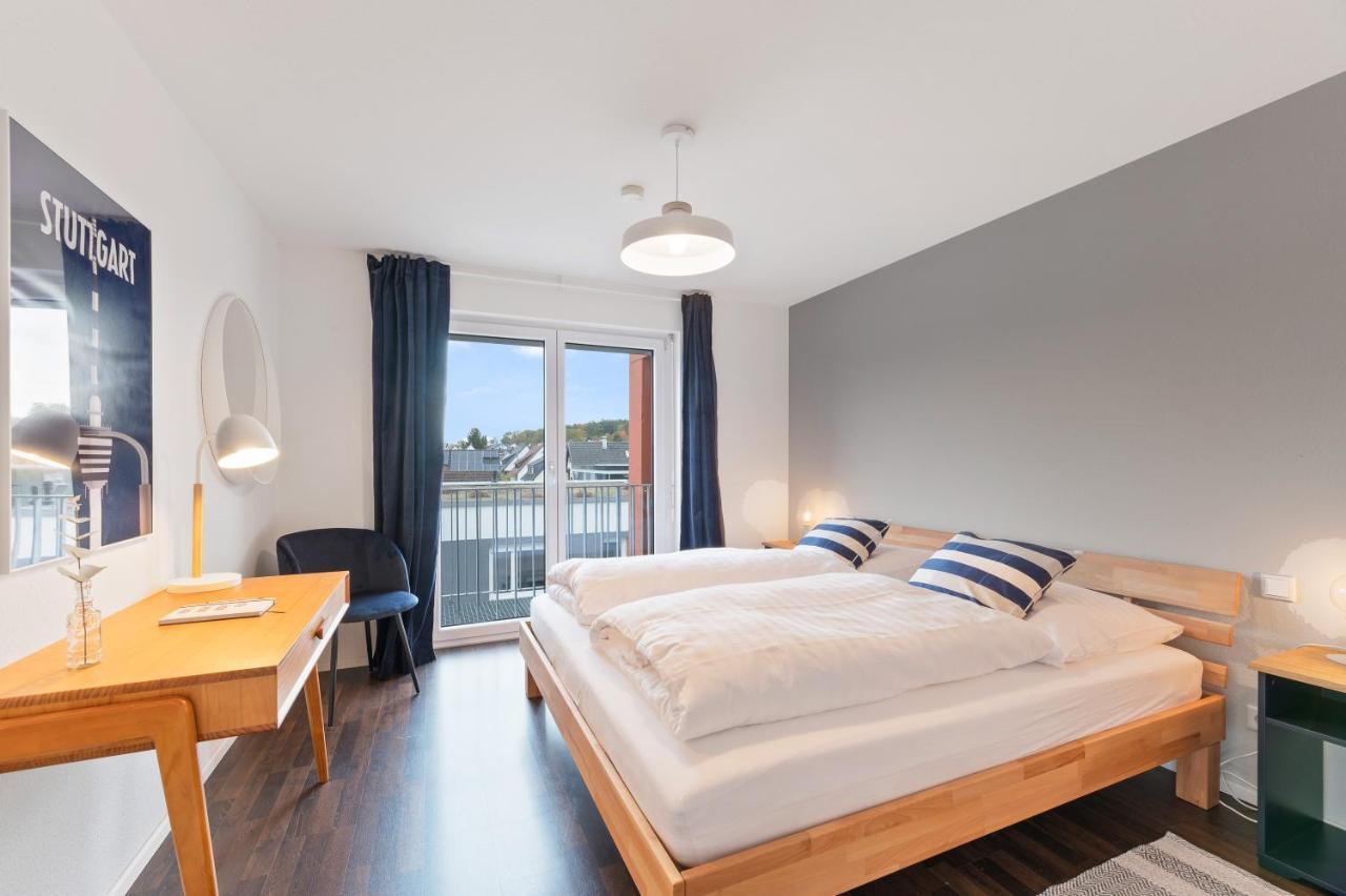 Design-Apartment - Kueche - Dachterrasse - Zentral Лайнфелден-Ехтердинген Екстериор снимка