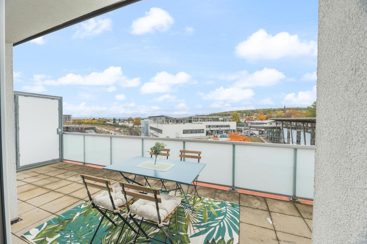 Design-Apartment - Kueche - Dachterrasse - Zentral Лайнфелден-Ехтердинген Екстериор снимка