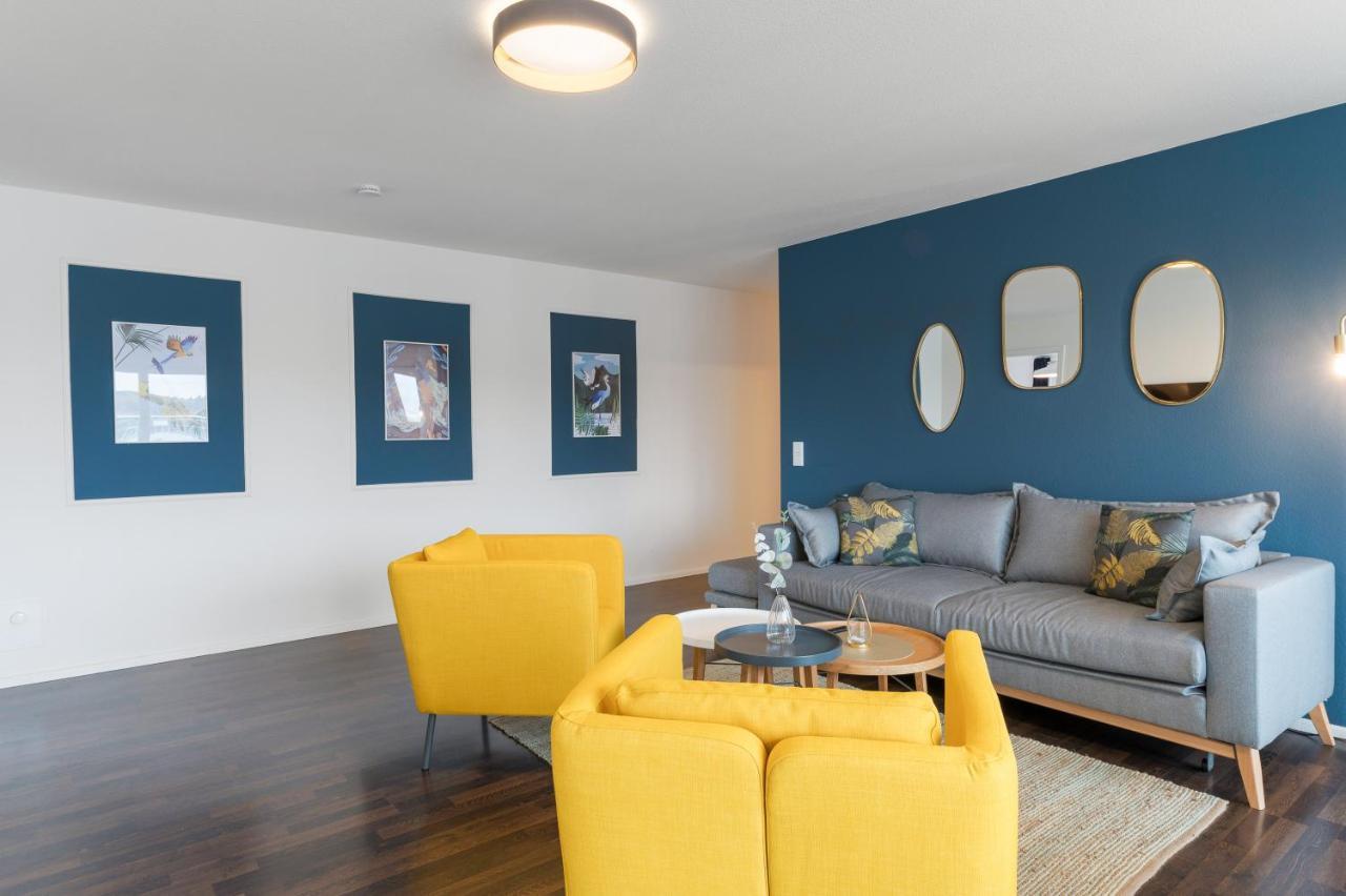 Design-Apartment - Kueche - Dachterrasse - Zentral Лайнфелден-Ехтердинген Екстериор снимка